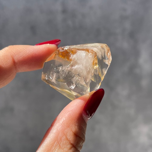 ブラジル・バイーア州産【ゴールデンヒーラー＆ローズクォーツ】フリーフォーム ⑧ 鉱物 天然石 パワーストーン