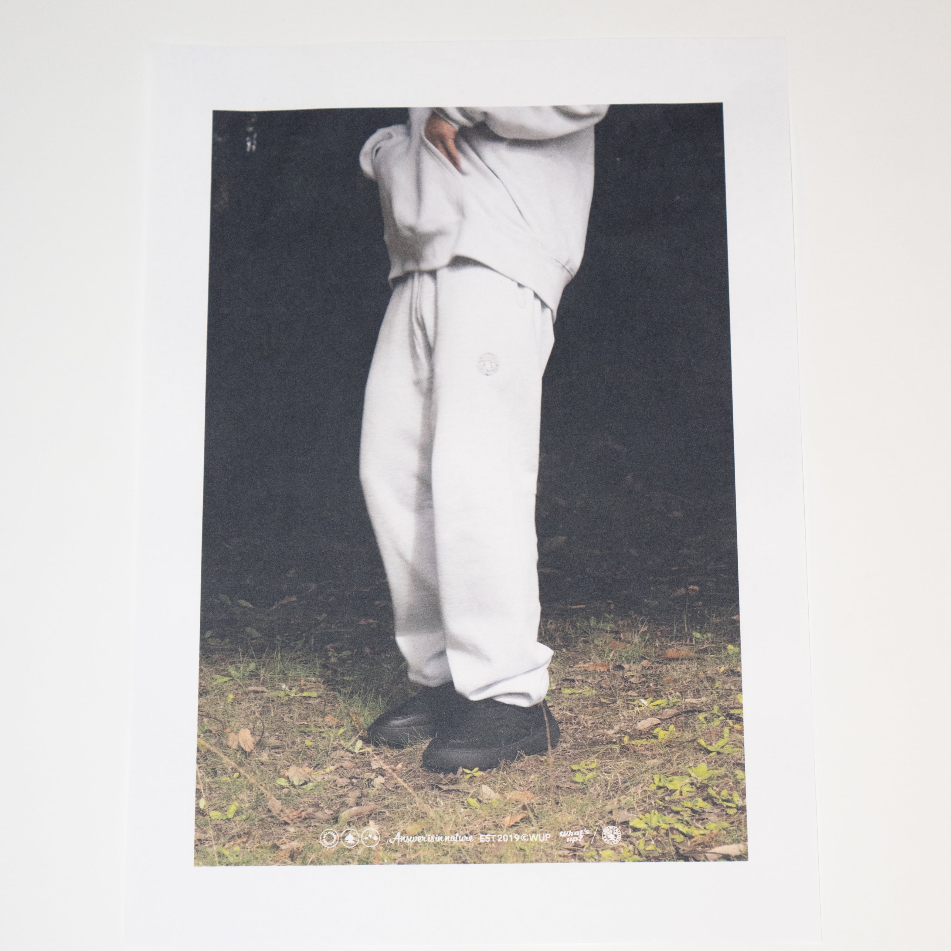 HEAVY WEIGHT SWEATPANTS GRAY | What's up?