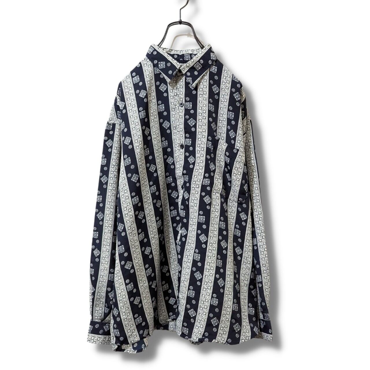 HABAND チェック柄 長袖 プリント ネルシャツ プリネル L 好配色 HABAND チェック柄 長袖 プリント ネルシャツ プリネル L 好配色