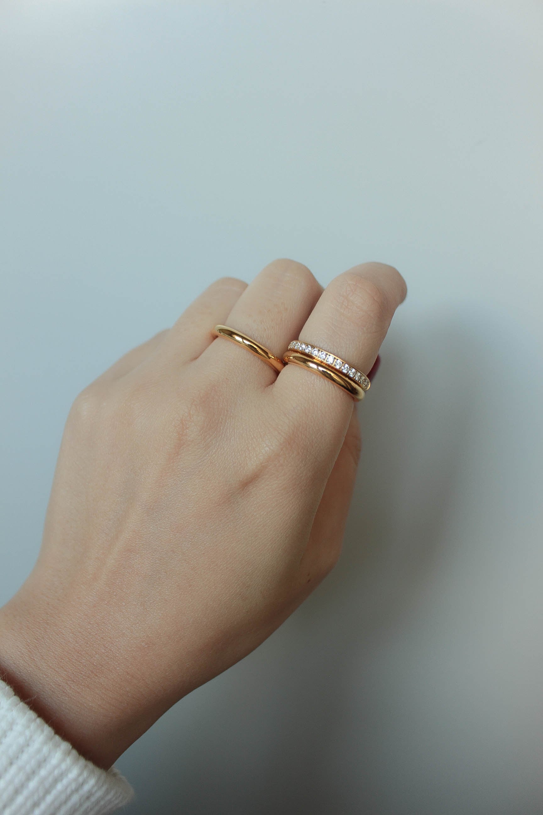 Trois Tube Ring | ebine(エビネ)|金属アレルギー対応アクセサリー