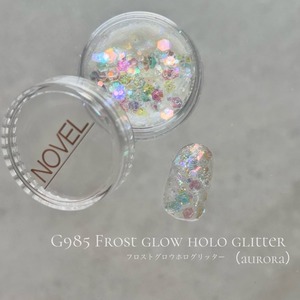 G985 Frost glow holo glitter ( aurora )