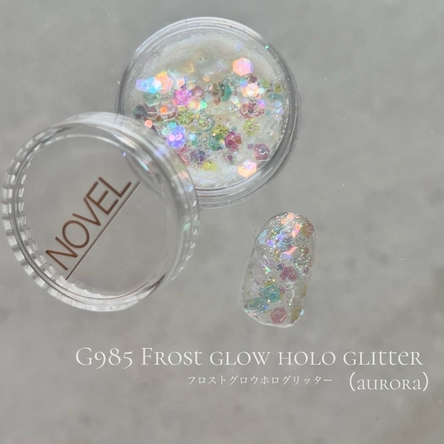 G985 Frost glow holo glitter ( aurora )