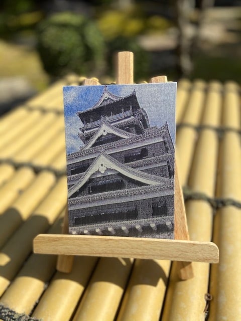 【限定品】城姫クエスト　城姫オリジナル御城印帳　墨絵熊本城 限定品】城姫クエスト城姫オリジナル御城印帳墨絵熊本城 【公式通販】