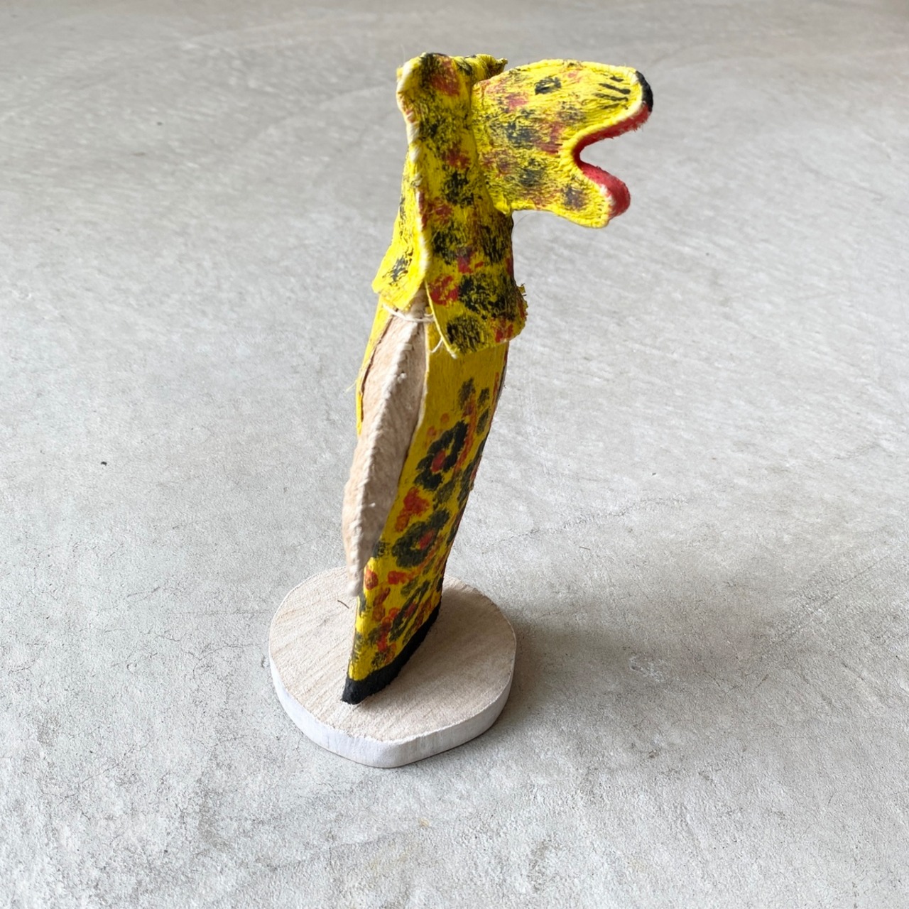 フォークアート 仮面の人形 ジャガー