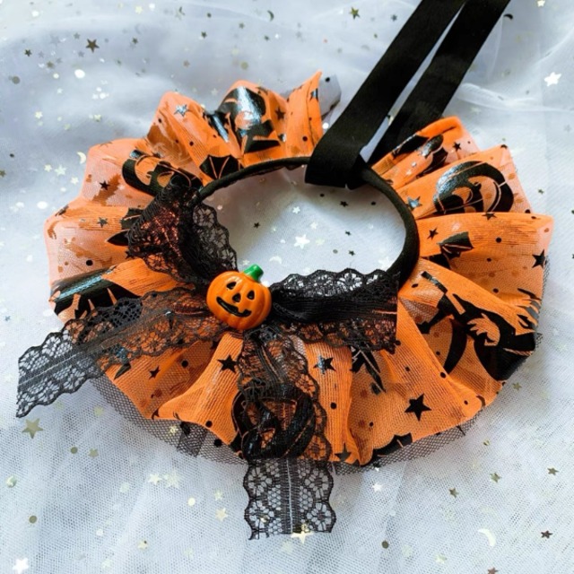 Halloween lace choker