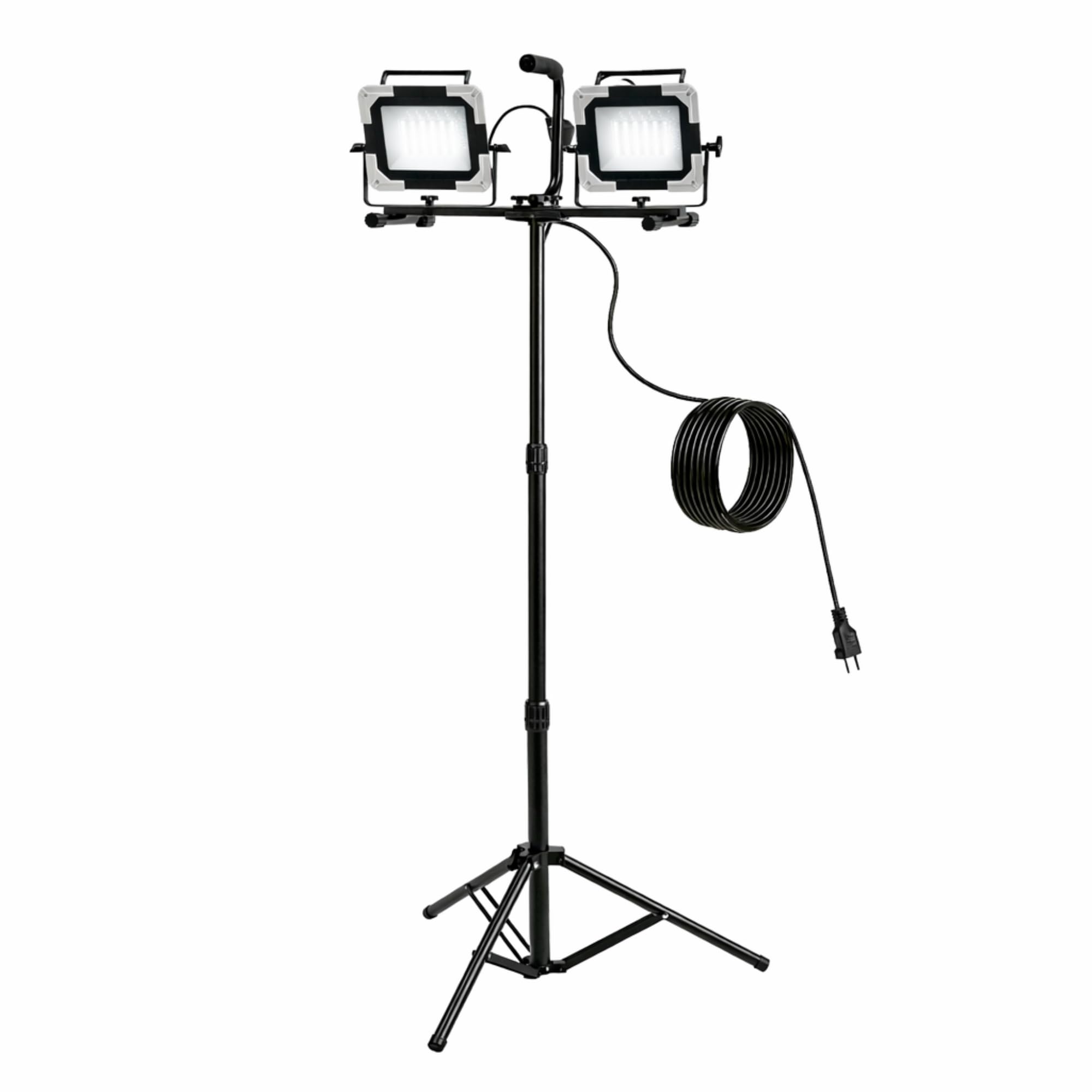 【在庫のみ】高儀 LEDワークライト スタンド式 ダブル 30W WLT-030LWA EARTH MAN 作業灯 投光器 IP65 2灯式 2WAY 室内 屋外 工場現場 夜間作業 防水 防塵 たかぎ