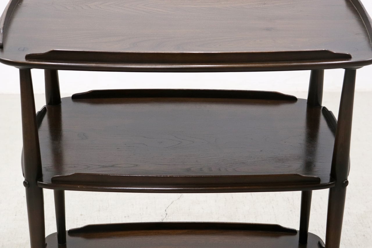 沼津店】英国 イギリス ERCOL アーコール エルム材 トローリー