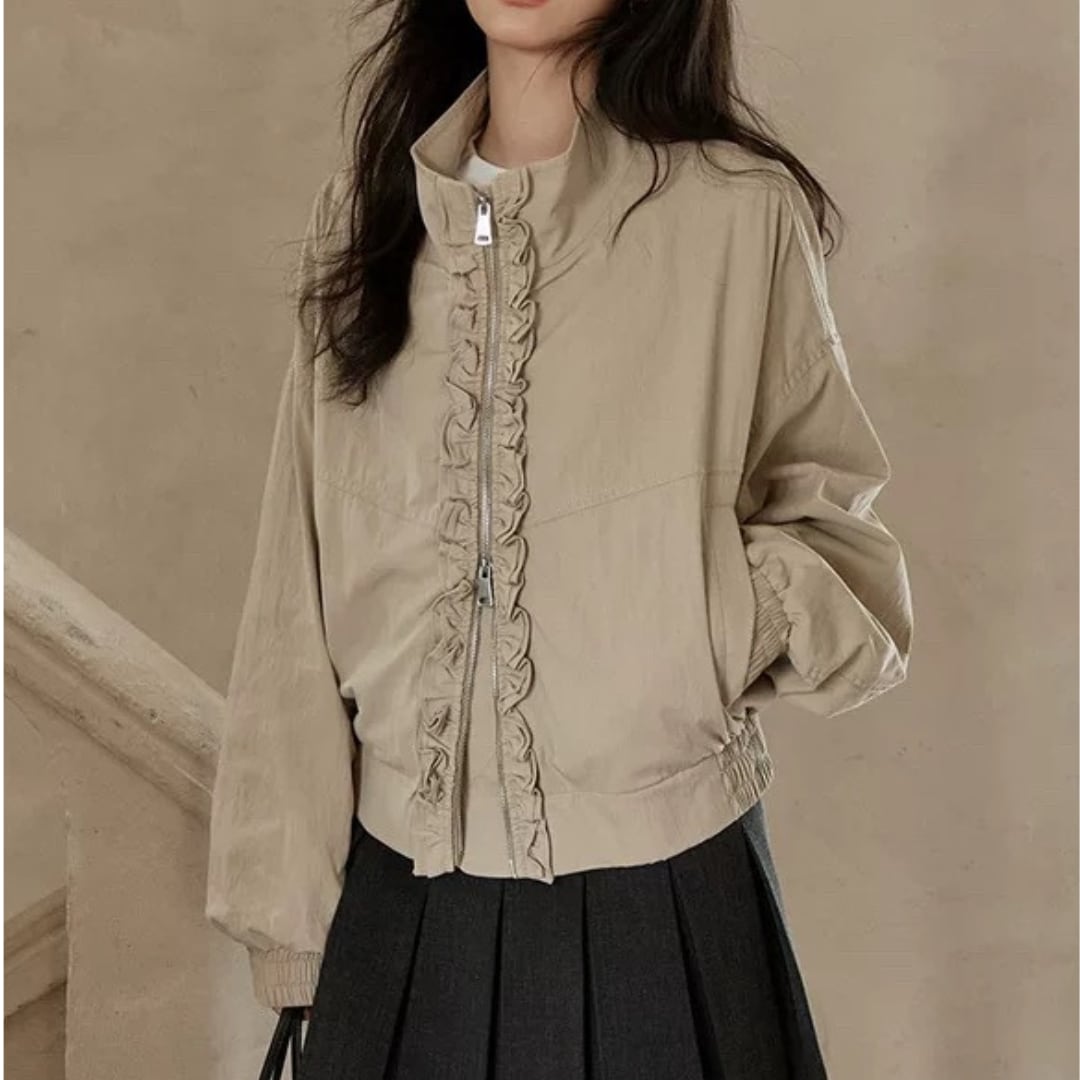 French rétro frill jacket