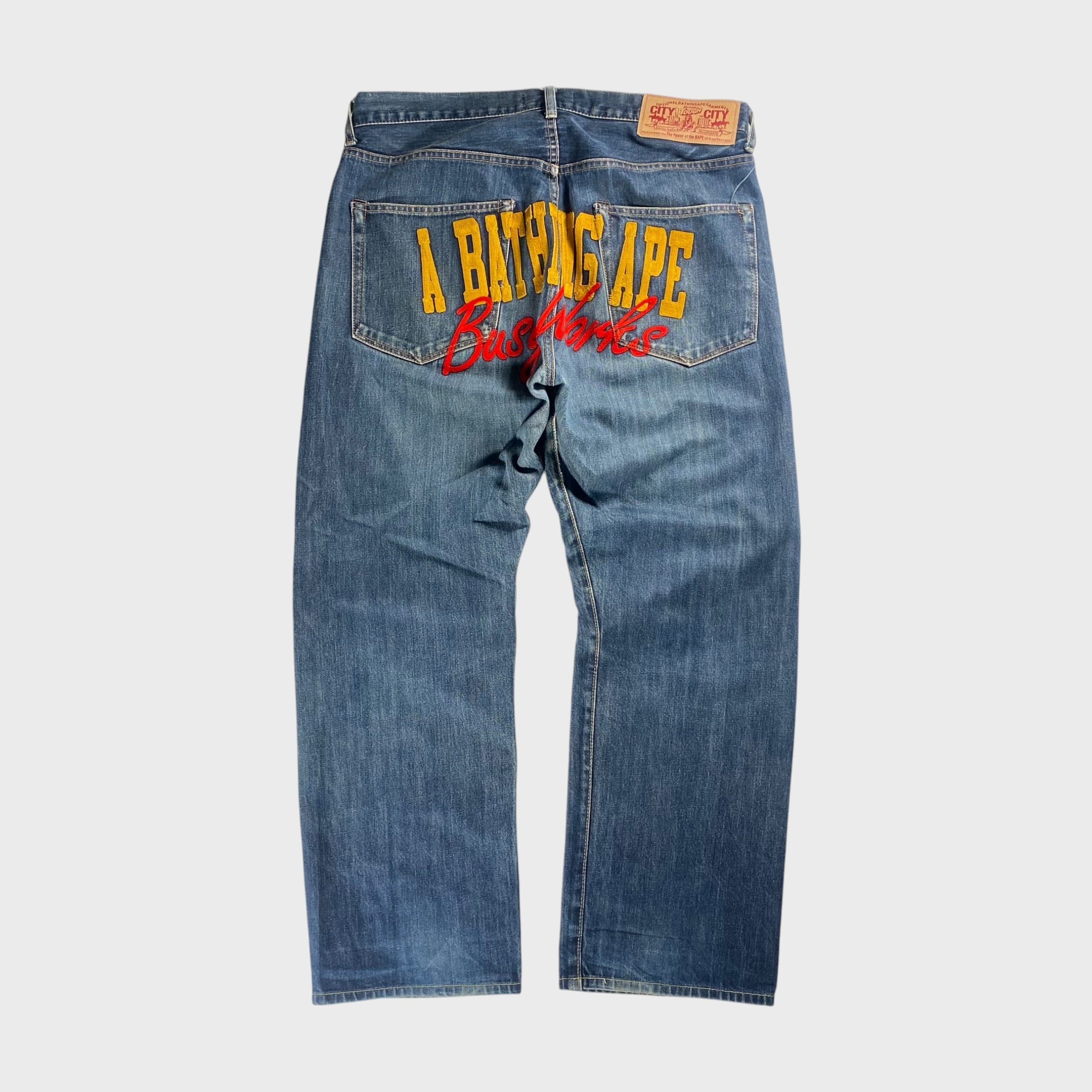 90's】【USA製】 リーバイス 517 ブーツカットデニムパンツ オレンジ