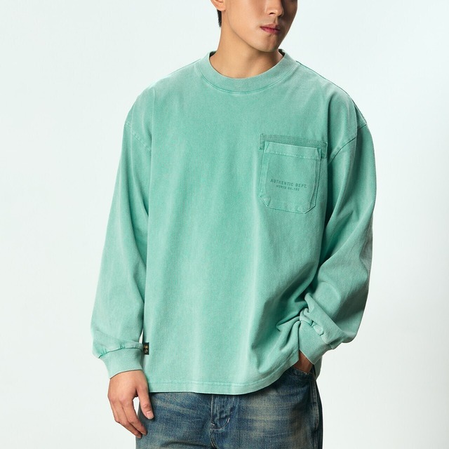 アスファルト・ヴィンテージウォッシュ｜ロングTシャツ