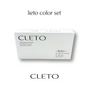 non wipe art color gel - lieto color set -