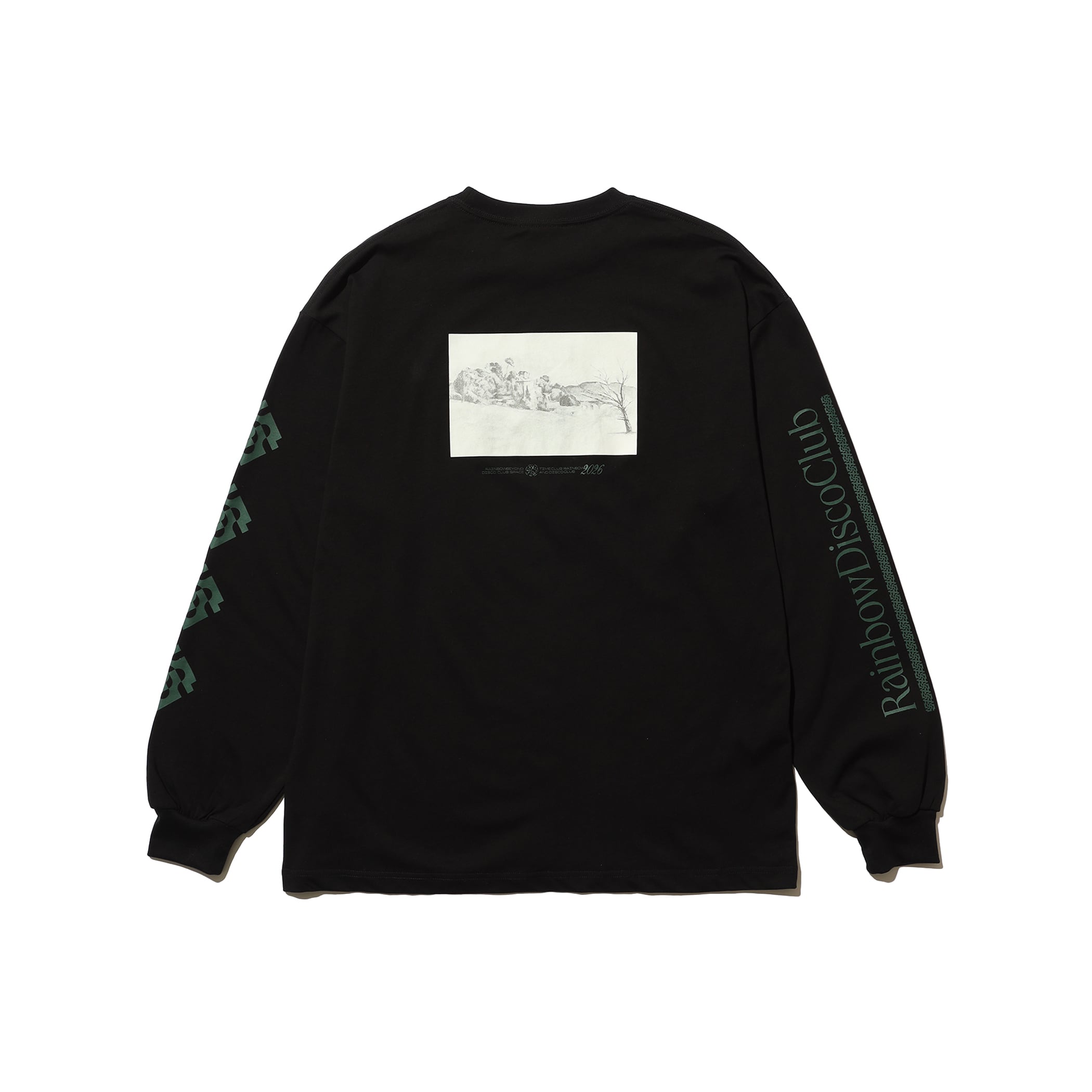 RDC × TRIBE WEAR KV L/S | BLACK | Rainbow Disco Club