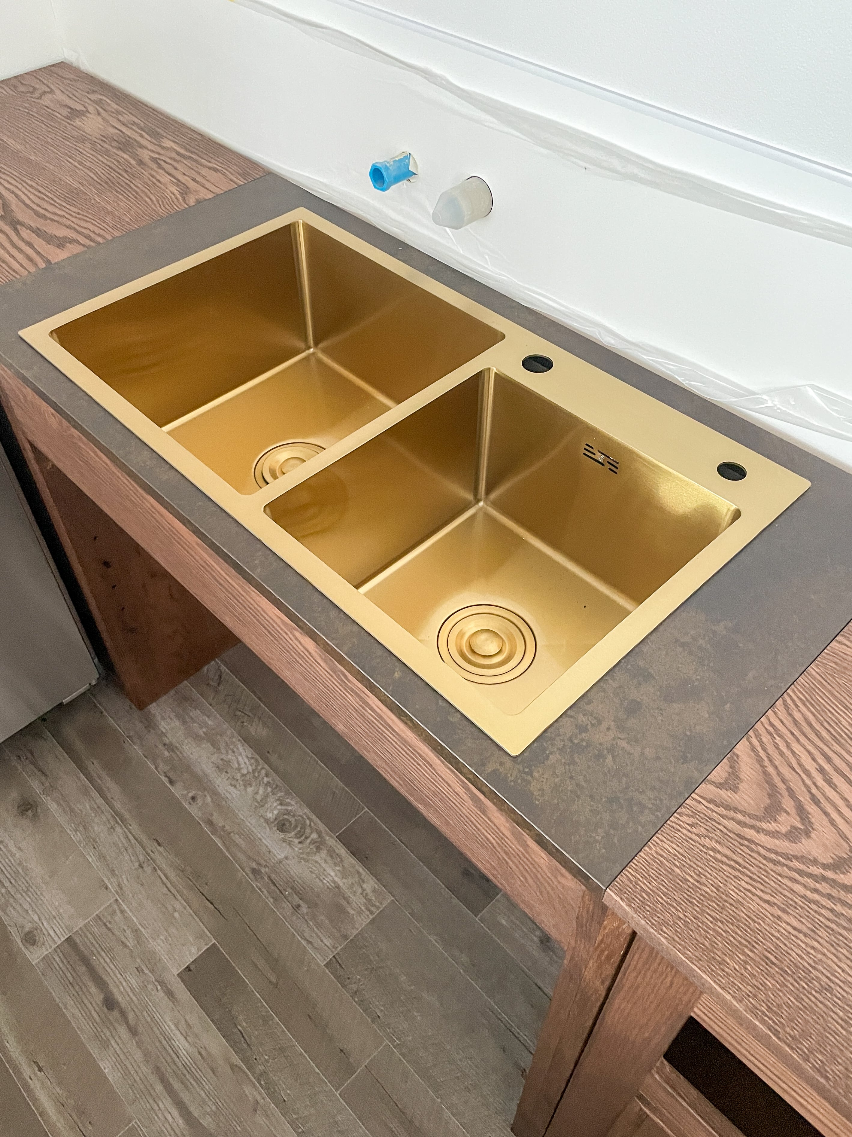 手洗いシンク埋込キッチンバック収納カウンター109 (ホワイトオーク 手洗いシンク埋込キッチンバック収納カウンター109 (ホワイトオーク