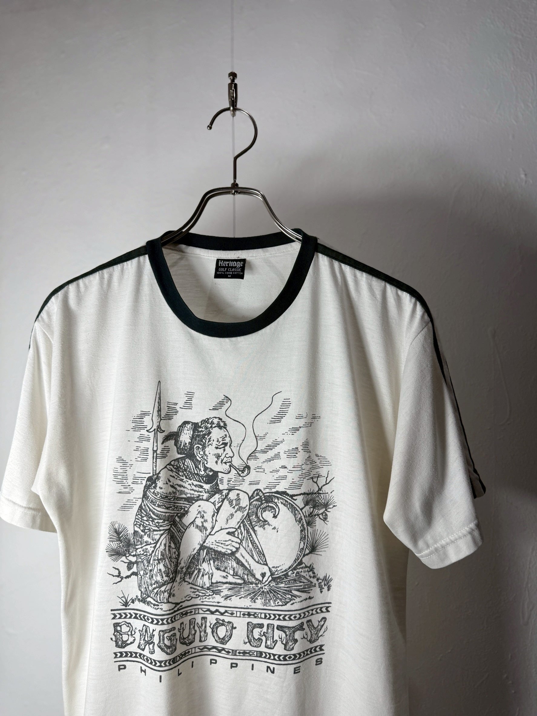 00’s “Baguio City” Tribal Art T-shirt