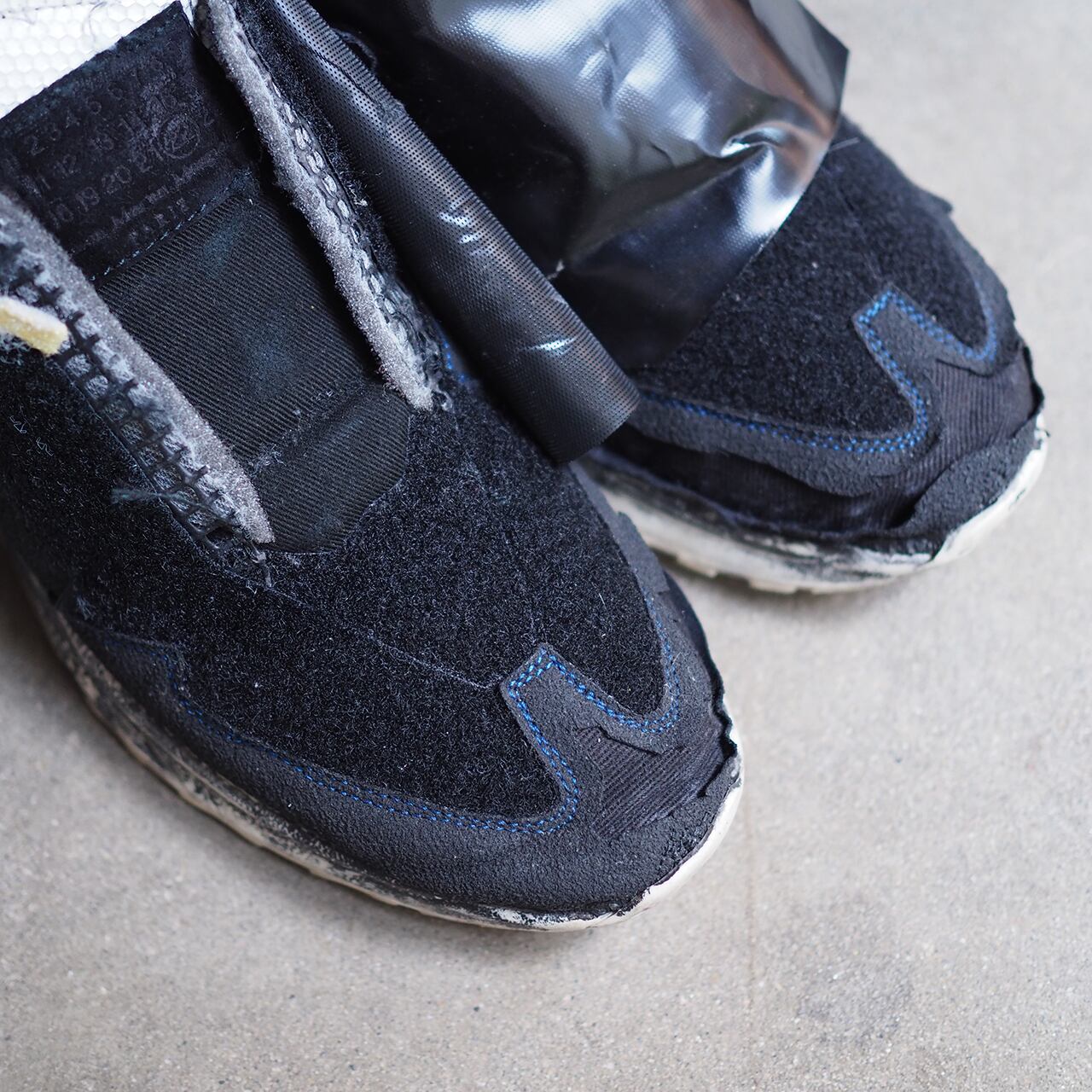 Maison Margiela デストロイスニーカー BLACK Size 41 「Designer's