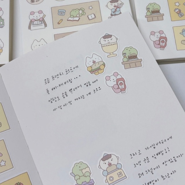 every doi〔sticker -Today's brunch- 〕