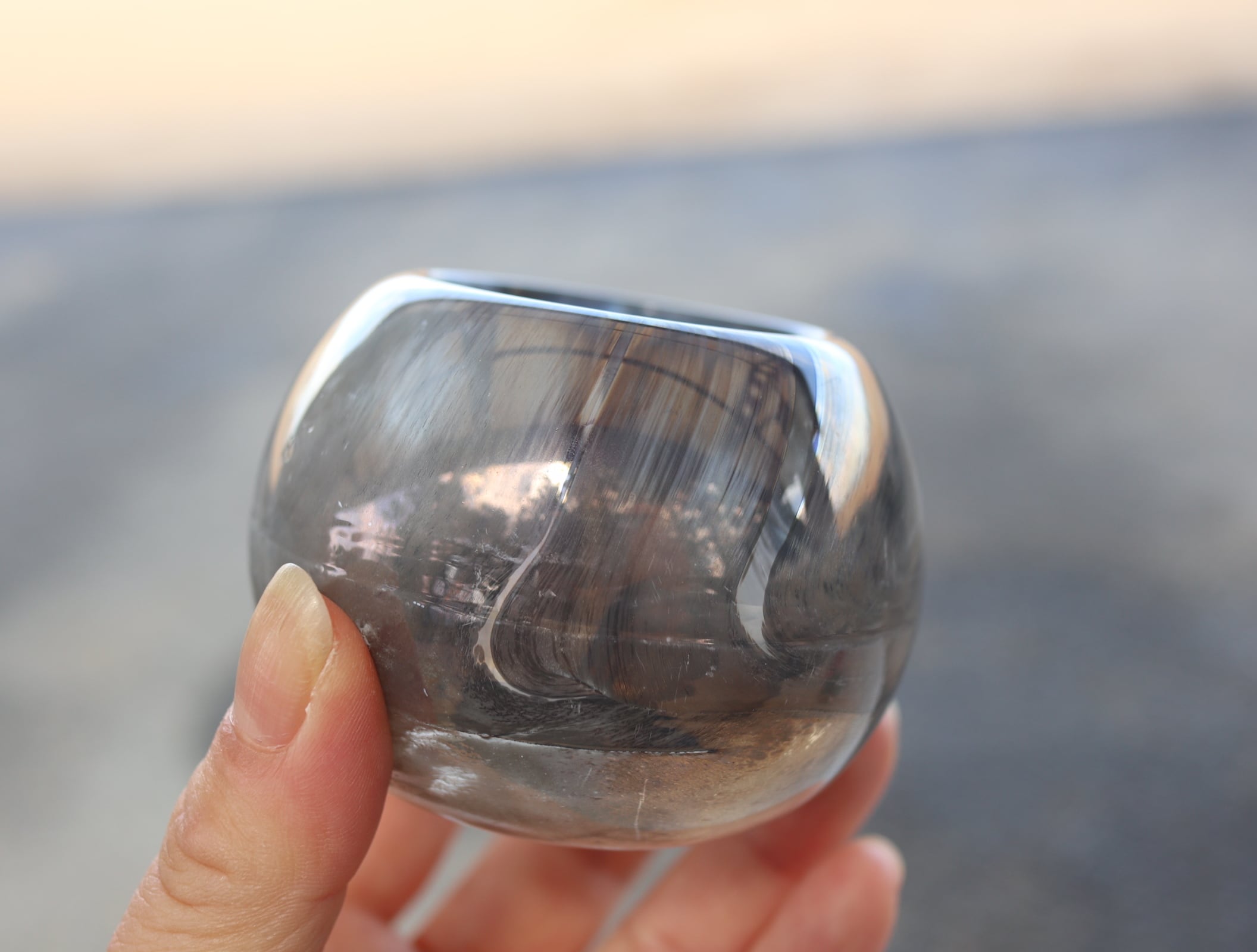 Nuutajärvi/iittala Pilvi（ピルヴィ）キャンドルホルダー ”雲”（Gray