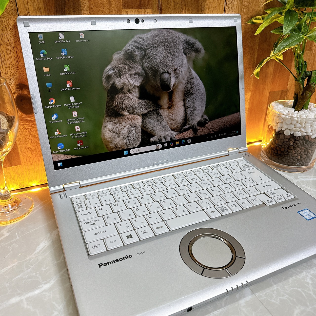 最新2020年式 Panasonic Let's note LV8/ビジネス向け/メモリ8GB/SSD256GB/ノートパソコン