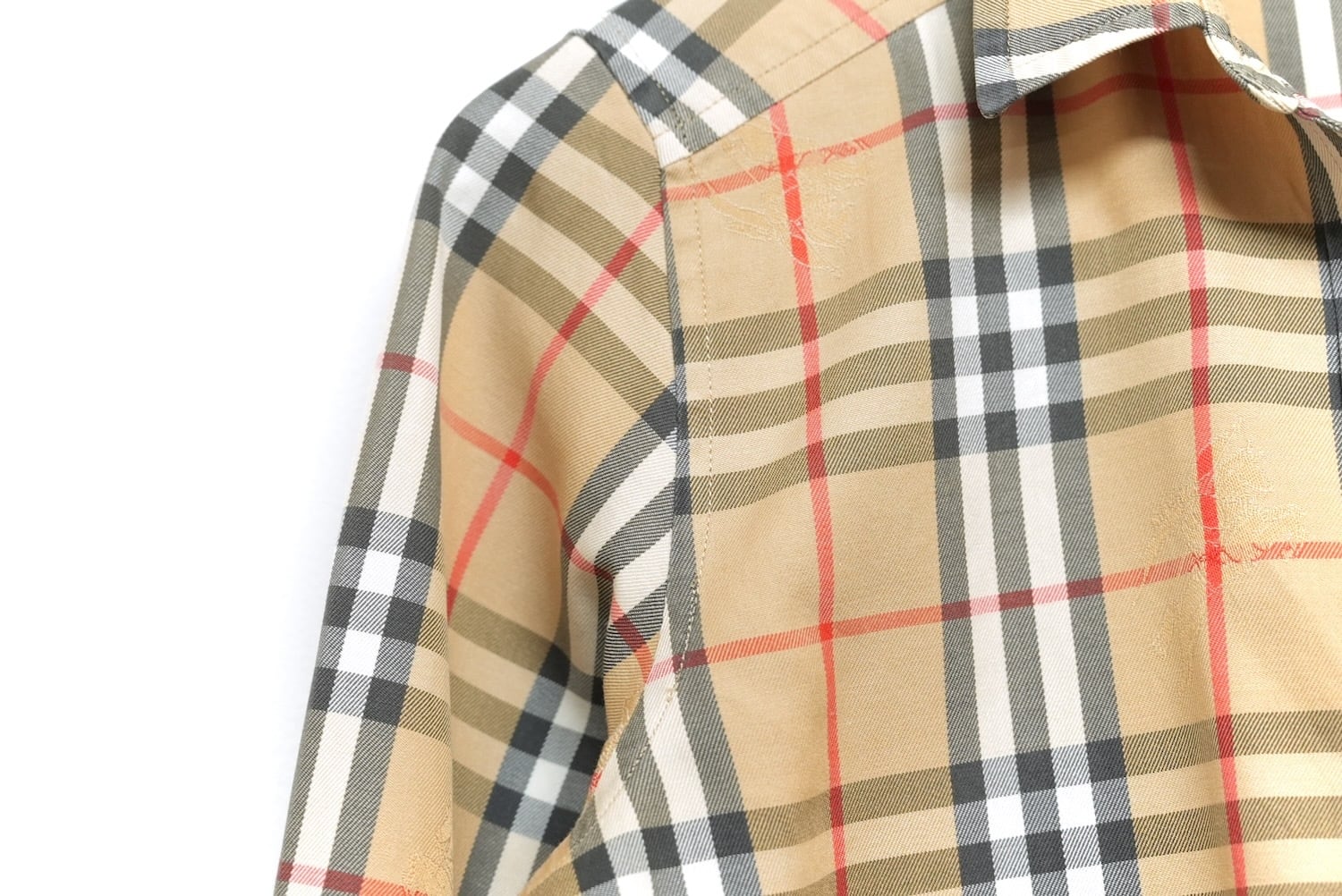 4148 Burberrys ヴィンテージバーバリー ノバチェック 長袖シャツ
