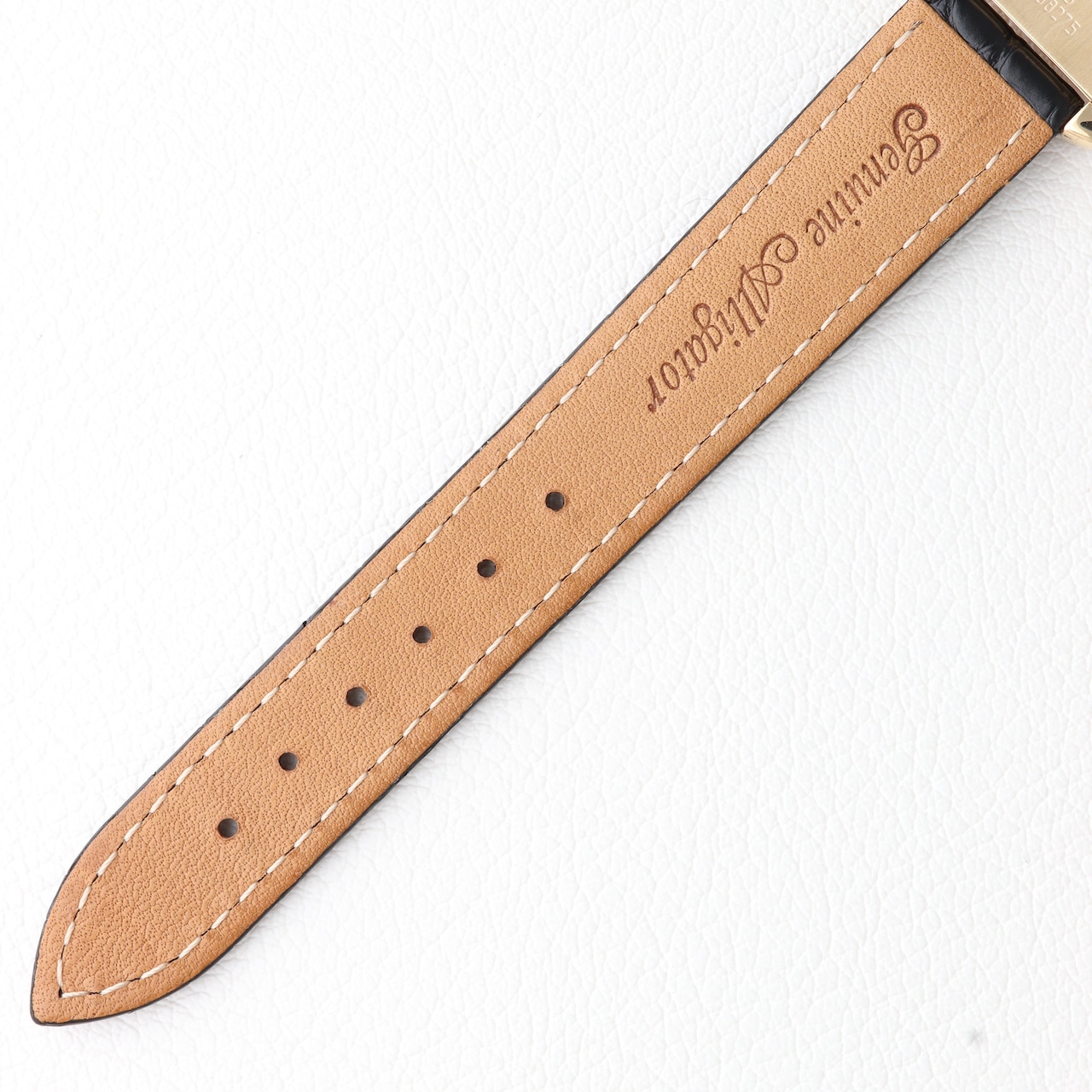 カルティエ タンクフランセーズ SM 純正ダイヤモンド レザー