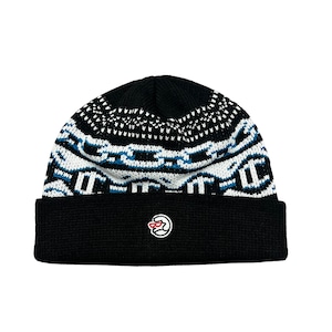 CLASSIC GRIP / PREMIUM CHAIN BEANIE BLACK