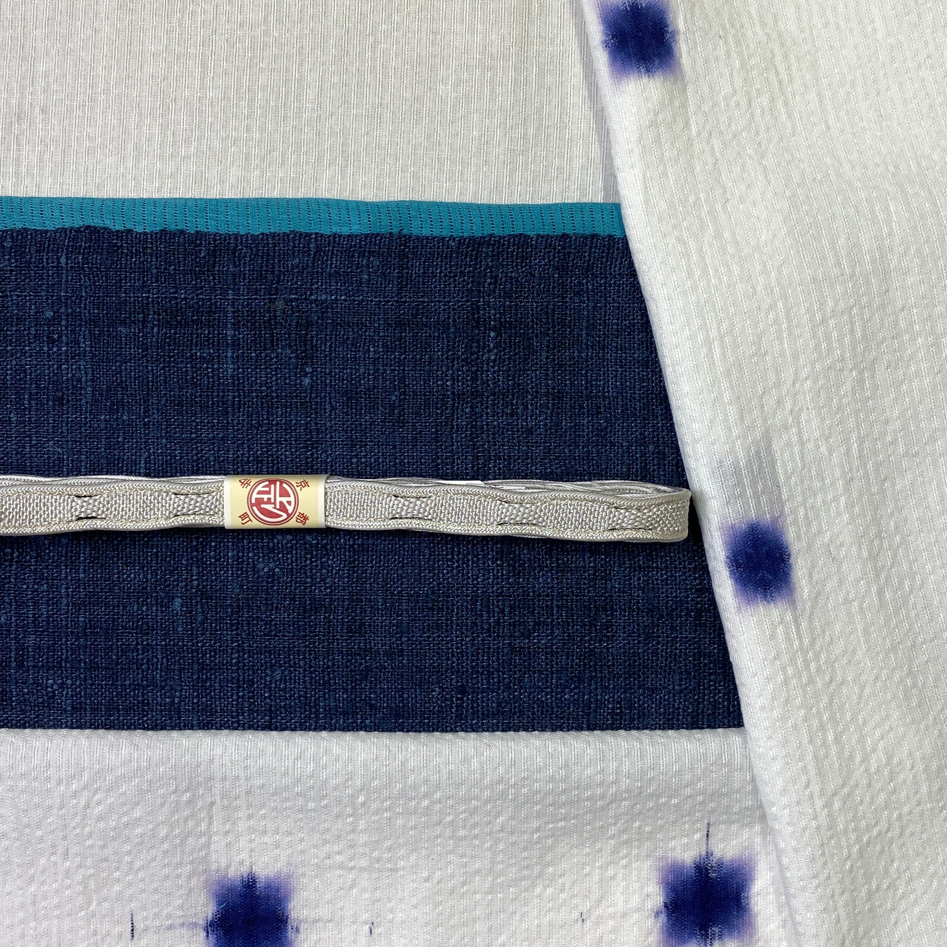 反物】伝統的工芸品 有松絞り浴衣（板締め絞り） 白 | きものの