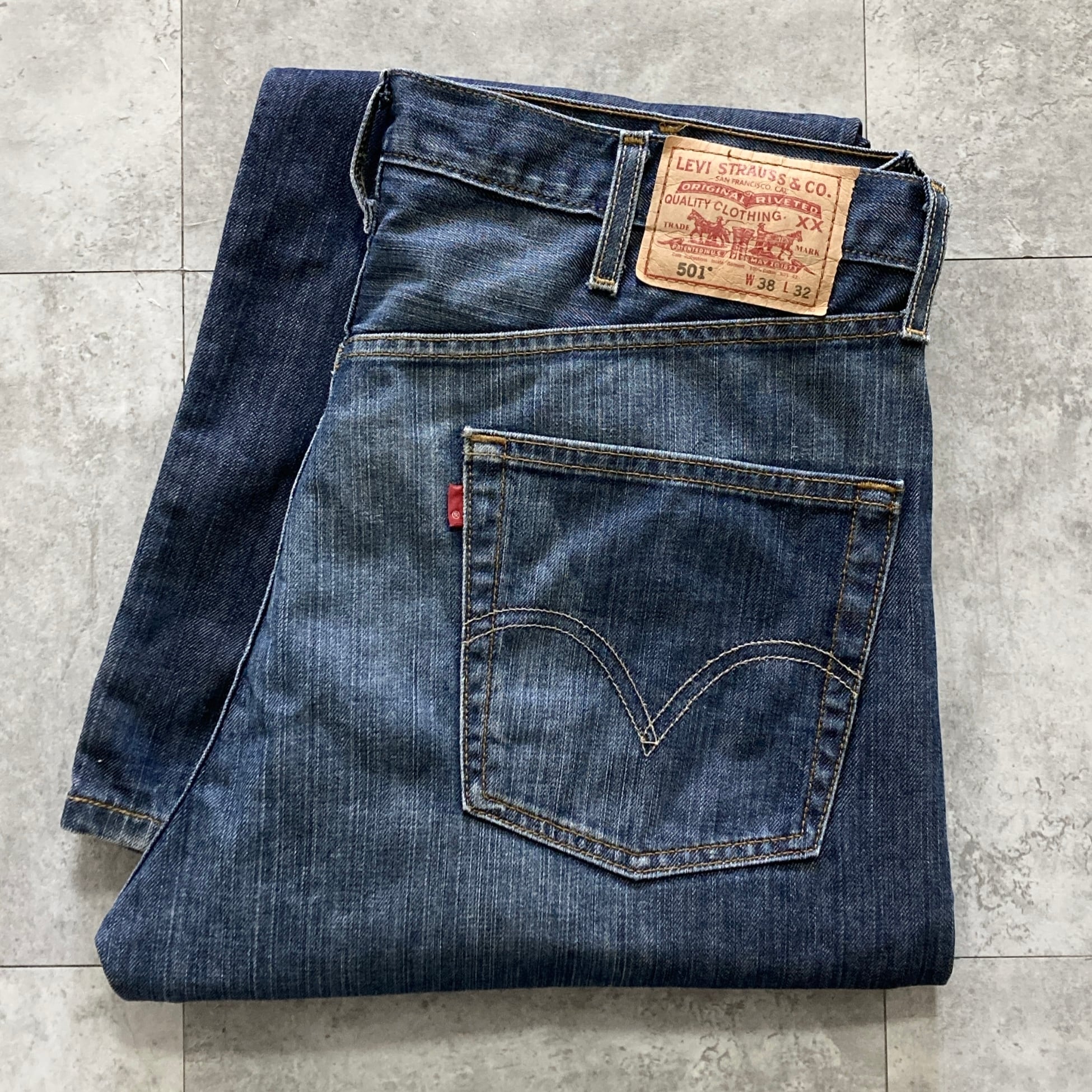 W34 L29】Levis 501 リーバイス ボタンフライ デニムパンツ ジーンズ