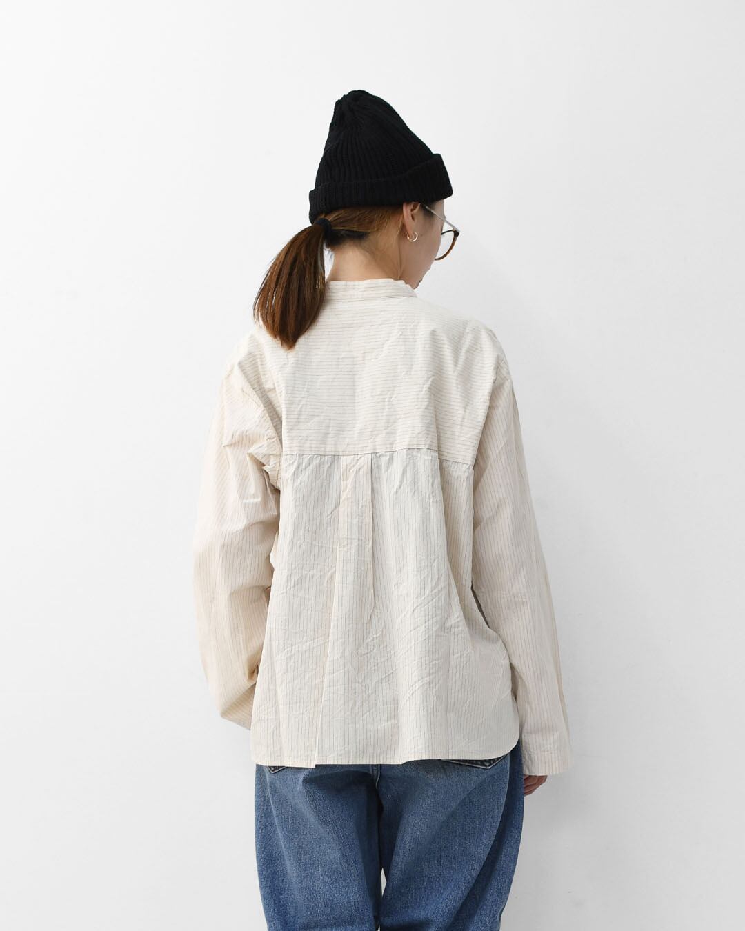 MidiUmi [ミディウミ] big pocket shirt [4-730034] ビッグポケット