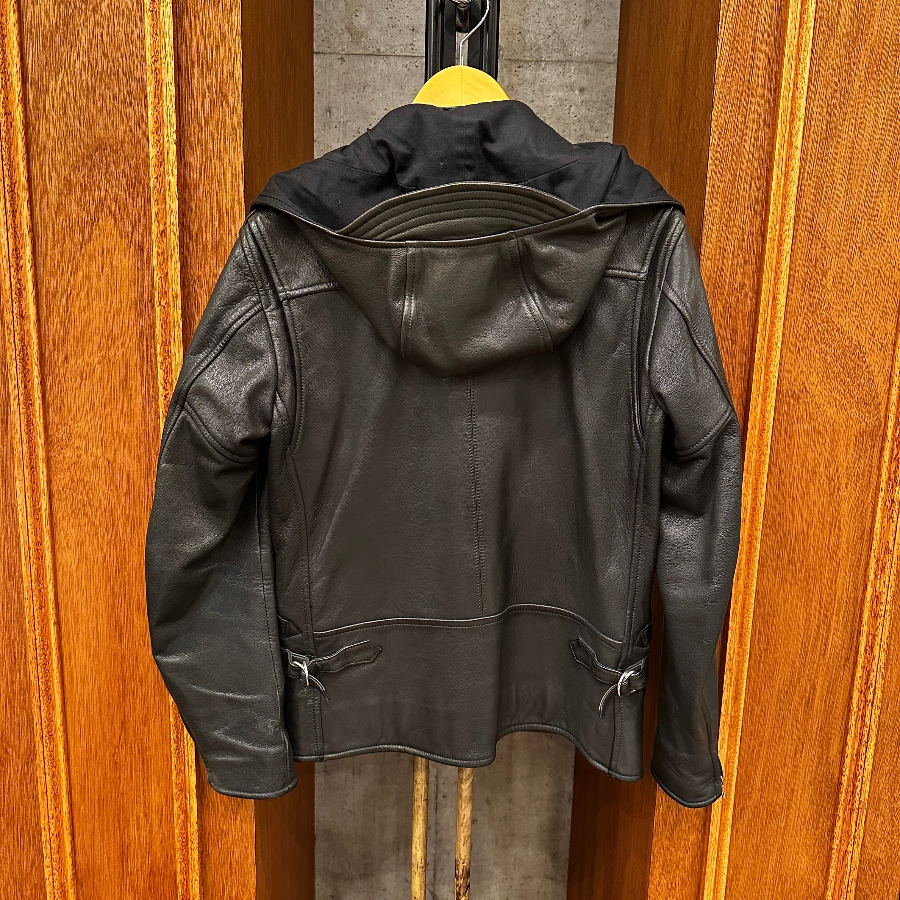 ENGINEERED GARMENTS×GOLDEN BEAR SINGLE RIDERS HOODED LEATHER