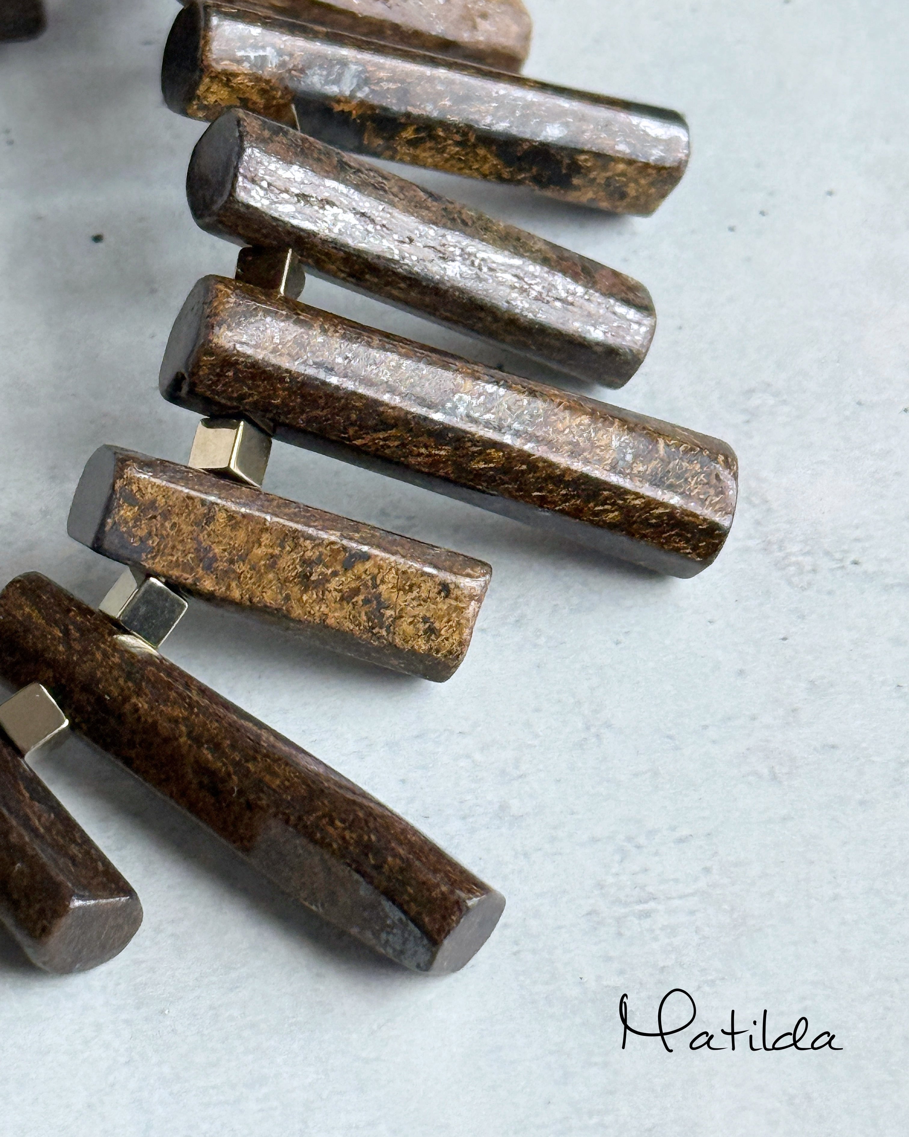 tumble bracelet(ブロンザイト)