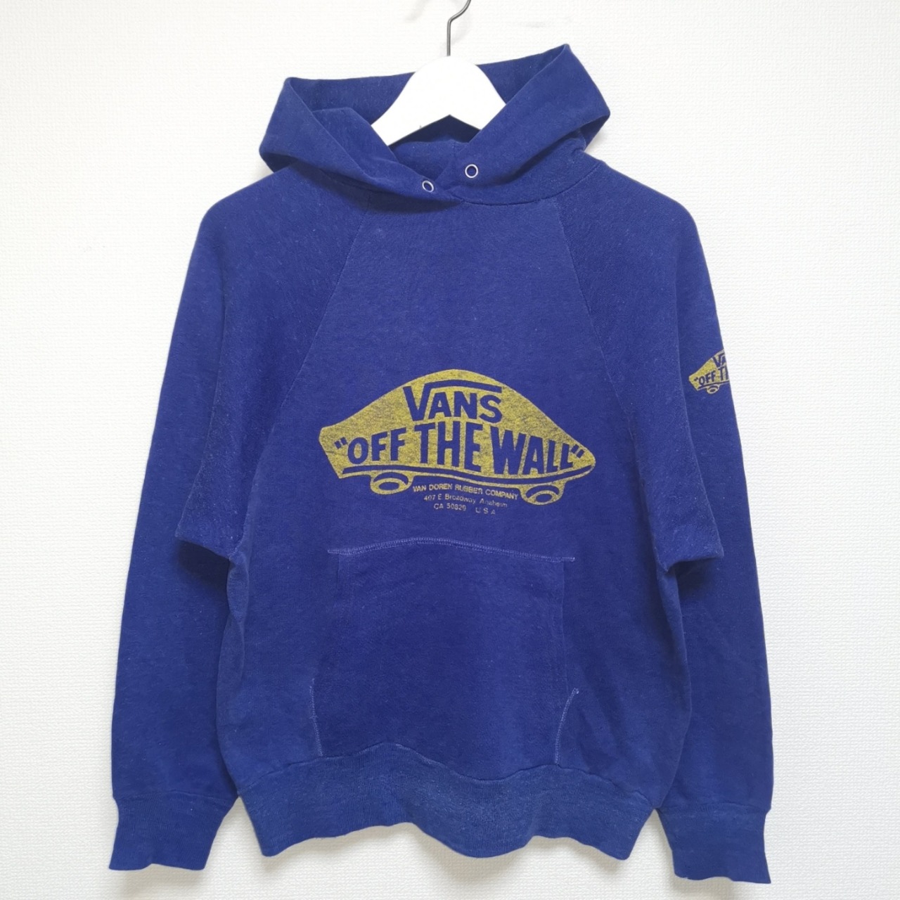 送料無料 M 70s VANS オールド スウェット パーカー VANDOREN USA製 