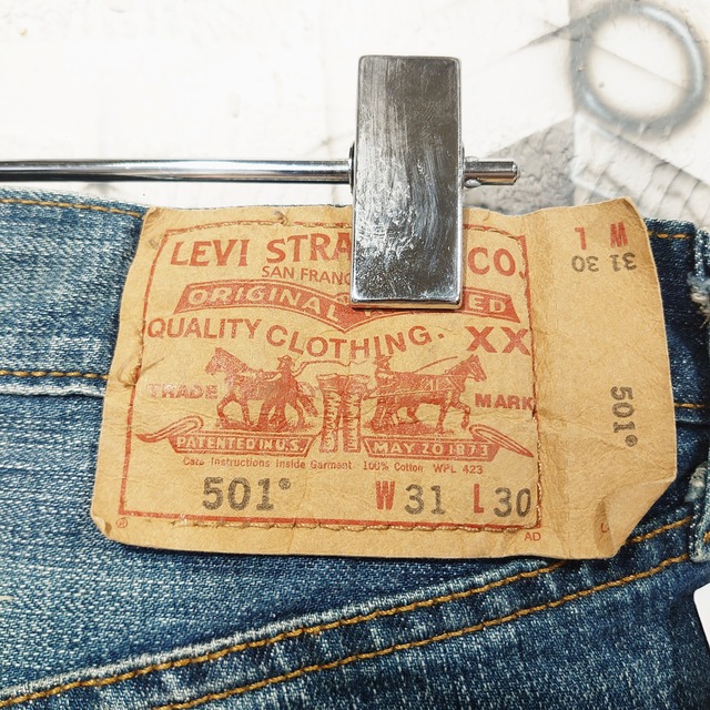 Levi's 501 crush denim pants | ShuShuBell シュシュベル online shop