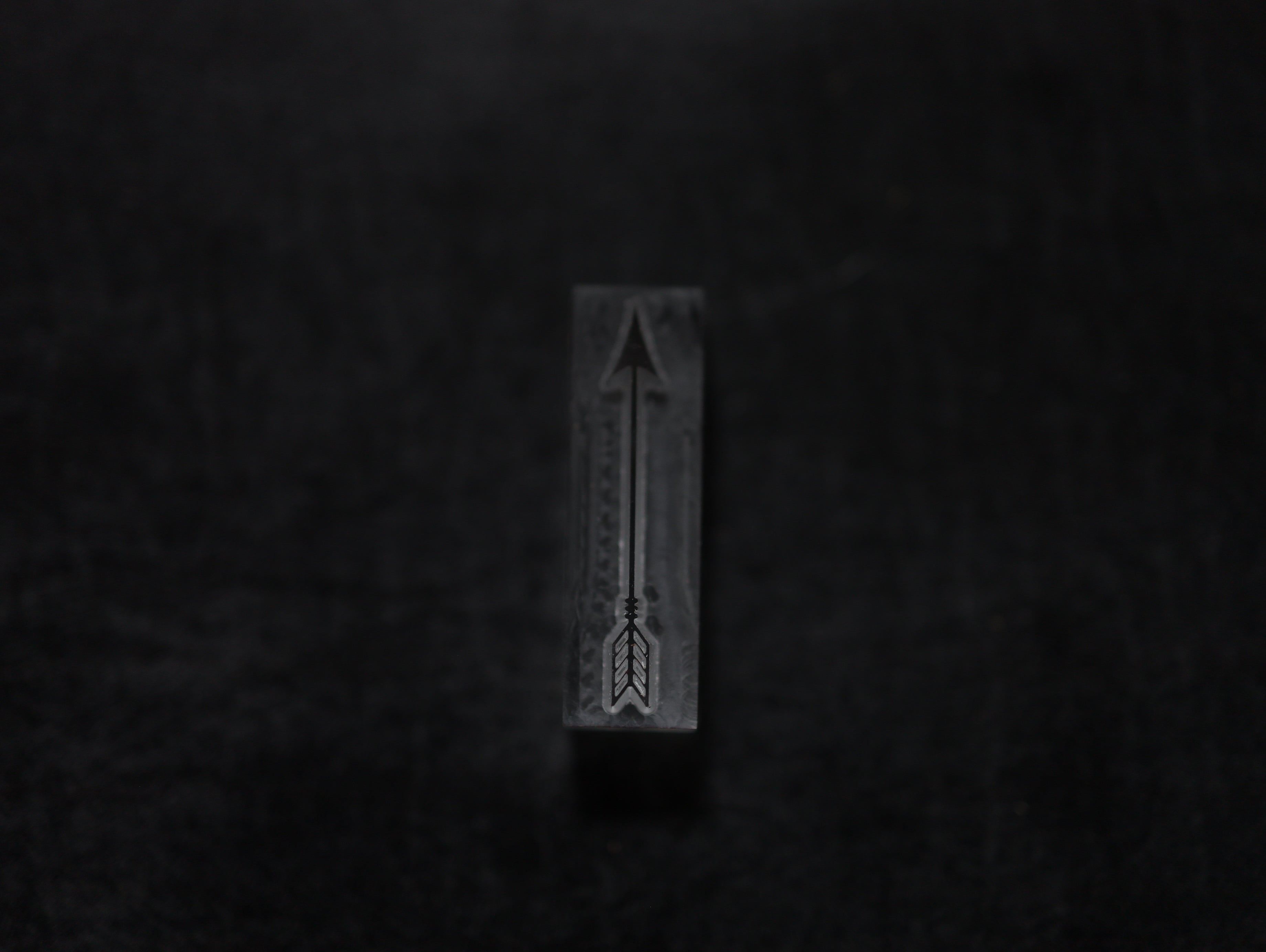 【アクリル刻印】矢じり　弓矢　　レザークラフト用