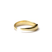 S925 THIC WAVE RING