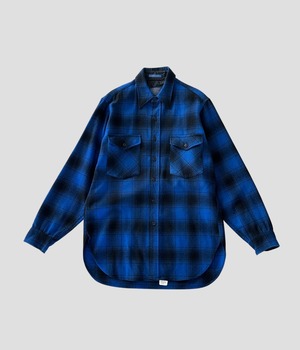 -Pendleton- Vintage 70s M Wool Check Shirt made in USA