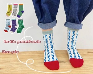 3組セット / 子供用くつ下 / 女の子 / 男の子 / 〜9才( A・B )