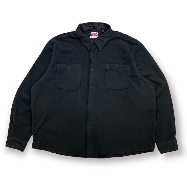 USED 00's Wrangler fleece shirts - charcoal