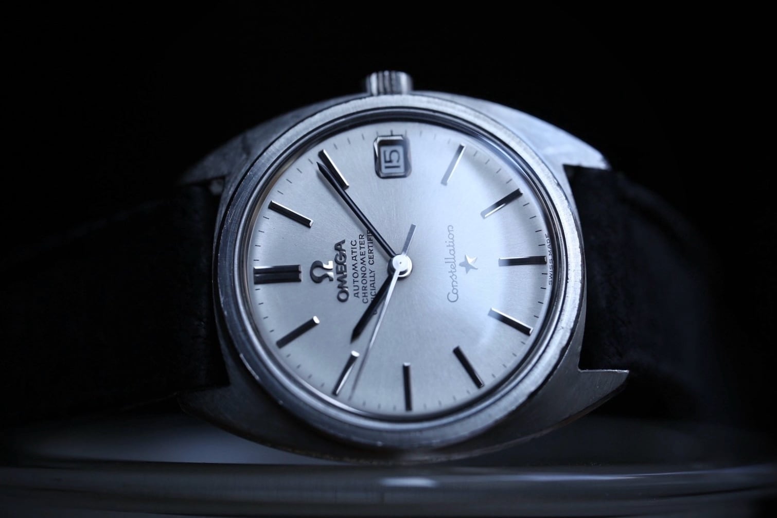OMEGA】 1970年製 オメガ コンステレーション Cライン フラットベゼル