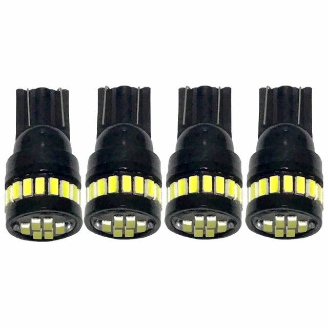 ホンダ グレイス GM4 GM5 適合パーツ 爆光 ルームランプ T10 LED ウェッジ球 読書灯 車内灯セット ホワイト 4個セット