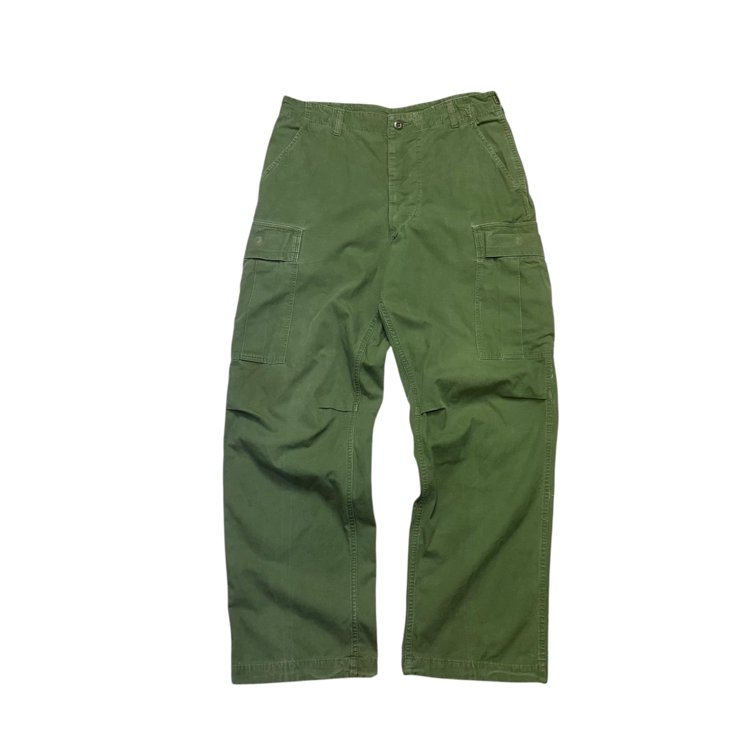 ジャングルファティーグ　60s ノンリップ　値下げしました。 ファティーグ】60s US ARMY ジャングルファティーグパンツ 3rd