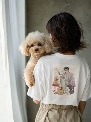 Toy Poodle Dango Kimono Tee