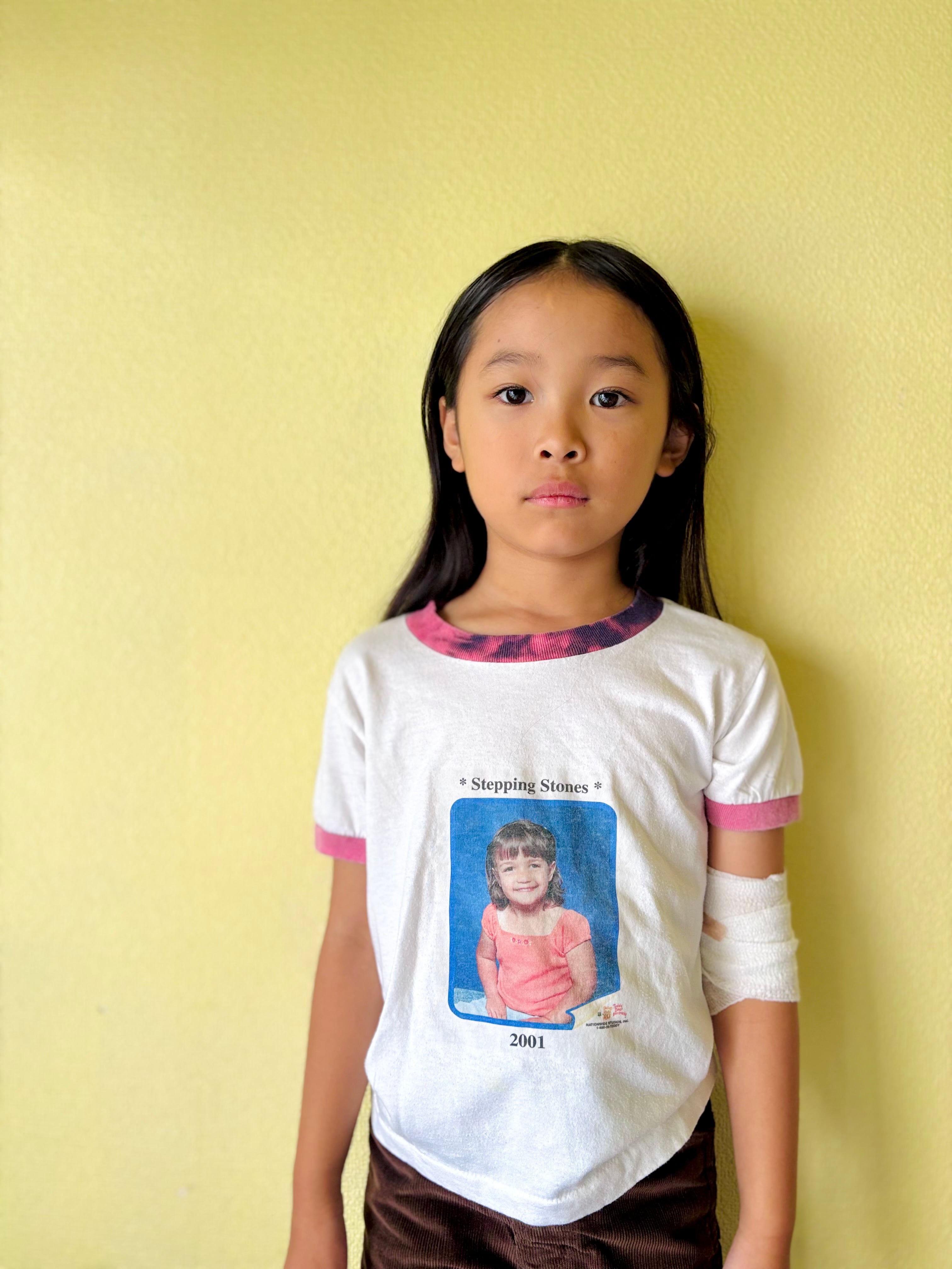 【KIDS vintage】 90's vintage Stepping Stones T-sh. size:5-7y