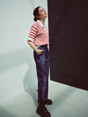 IONA STRIPE PULLOVER TNH22200-32