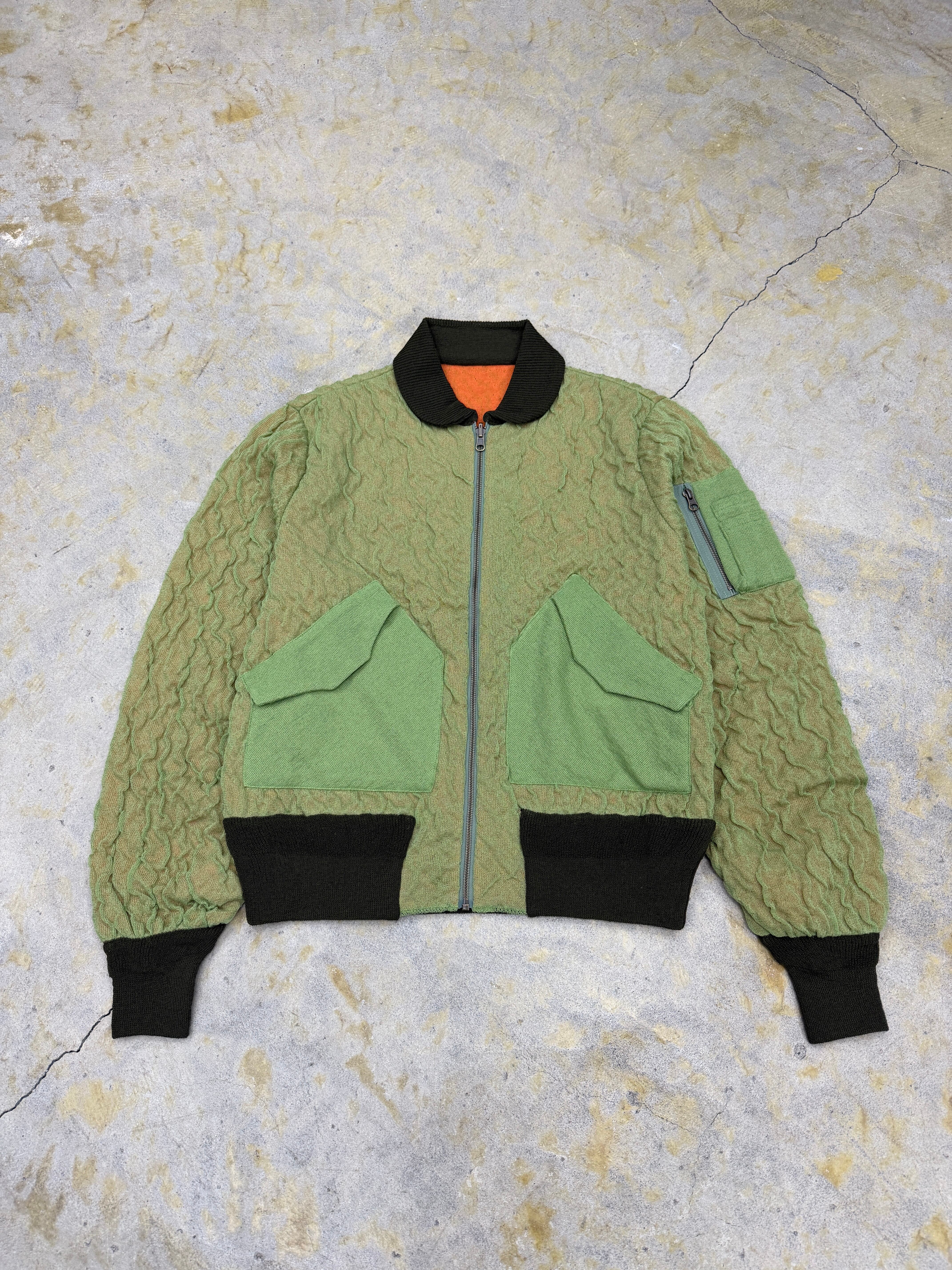 YUKI HASHIMOTO | YNECK MA-1 | BLACK | HOWDAY