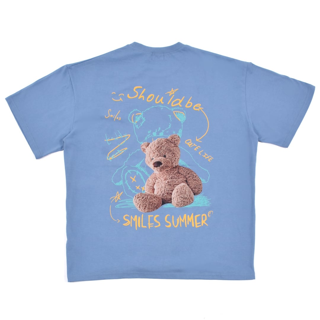 25SS新作★かわいいクマ人気【MARITHE 】W DOODLE BEAR★Tシャツ 25SS新作☆かわいいクマ人気【MARITHE 】W DOODLE BEAR☆Tシャツ