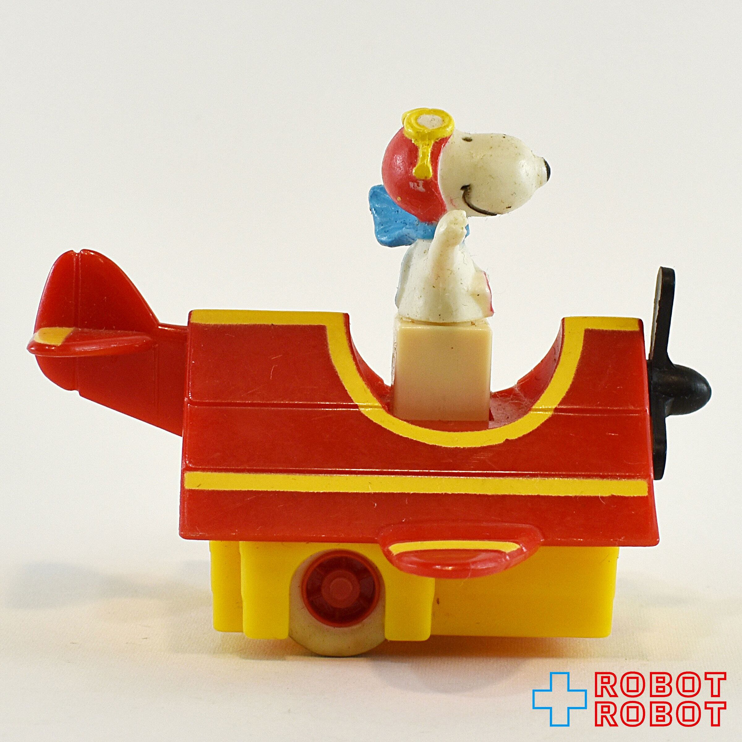 マクドナルド ピーナッツ スヌーピー レッドバロン ミールトイ 1989