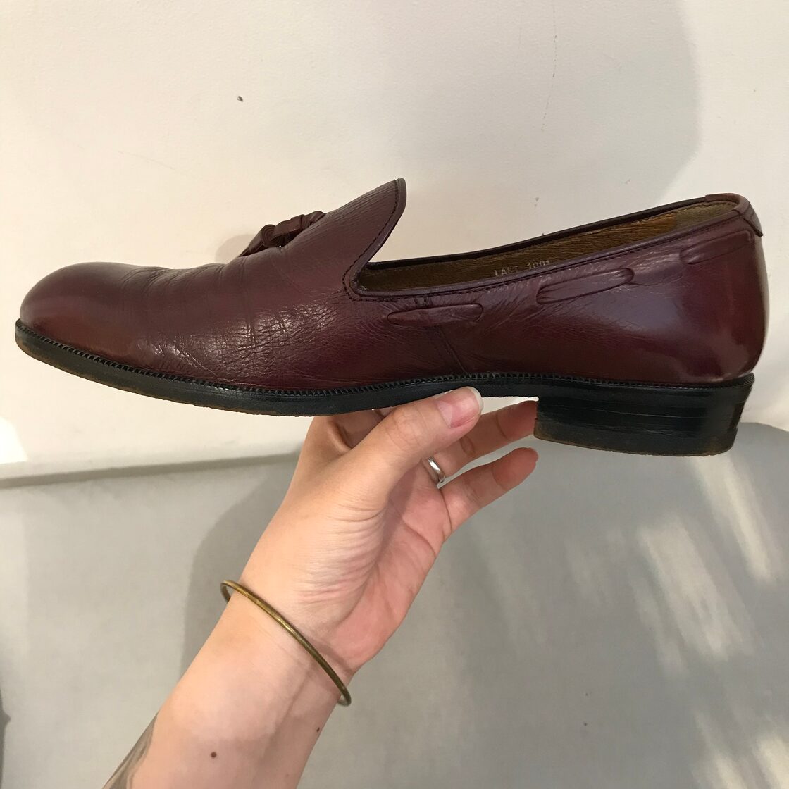 YSL/loafer shoes/brown/yves saint laurent/ワイエスエル/イヴサン 