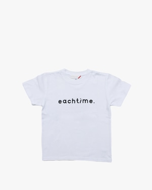 PHINGERIN × EACHTIME. "eachtime. T-Shirt" KIDS