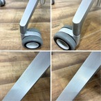 Interstuhl SILVER インタースツール シルバー オフィスチェア デザイナーズ家具 Cassina ixc. 本革 ブラック系【中古】【250サイズ】