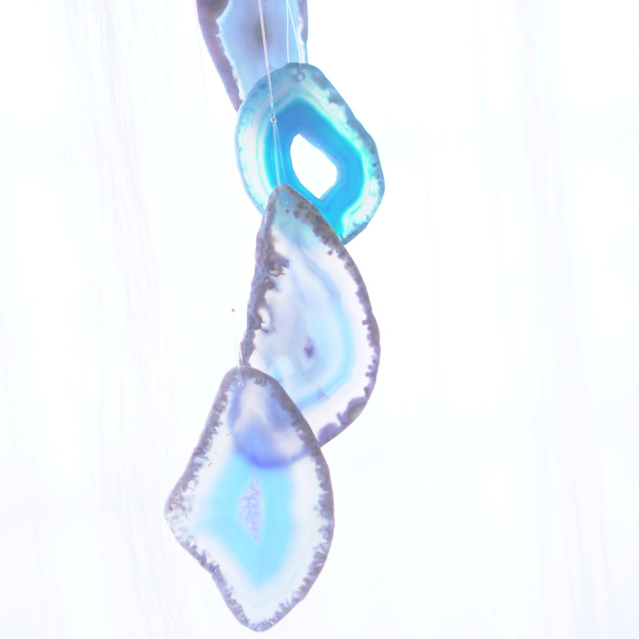 Shooting Star 08 - アゲートヒーリングチャイム / Agate Sun Catcher Wind Chime 791